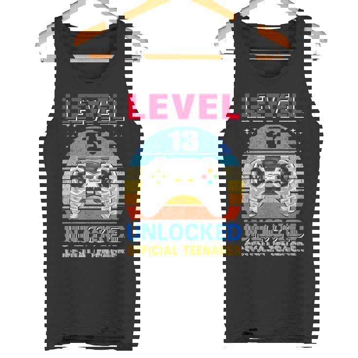 Official Nager 13Th Birthday Level 13 Unlocked タンクトップ