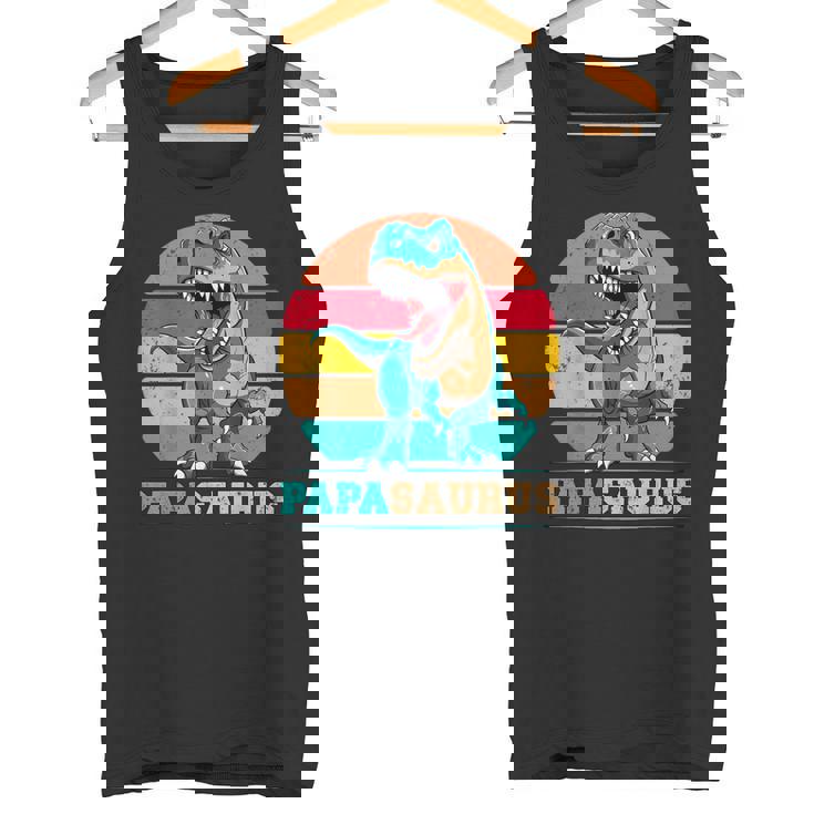 Papasaurus Daddy Rex Dinosaur Family Papaaurus Festa Del Papà Canotta