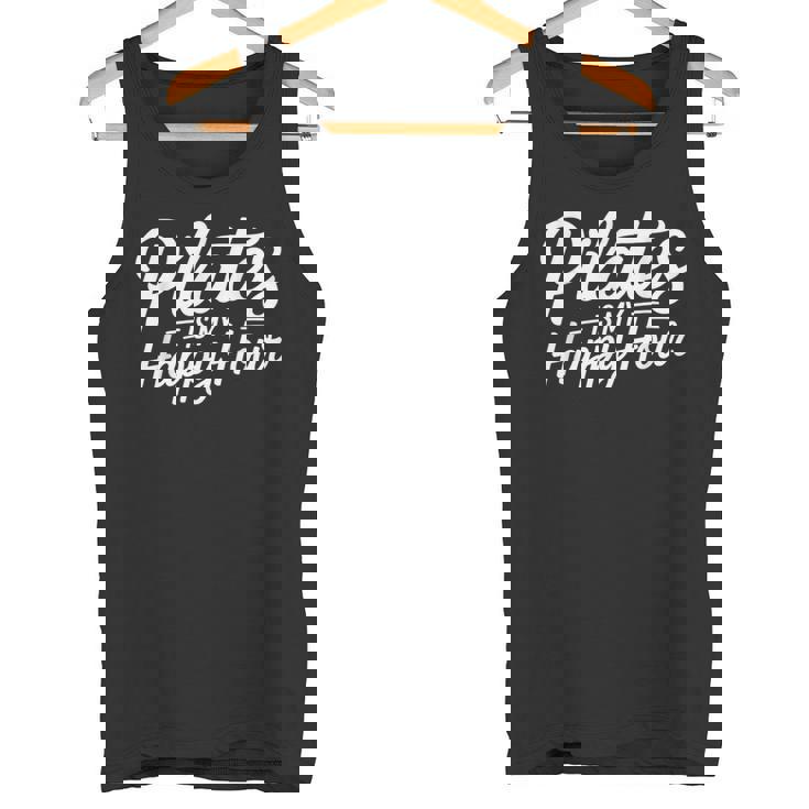 Pilates Is My Happy Hour For Instructors タンクトップ