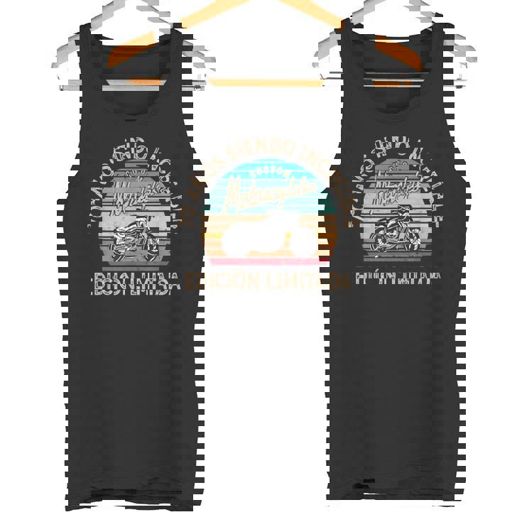 Por El 70º Cumpleaños 70 Años Para Moteros Y Motoristas Camiseta sin mangas