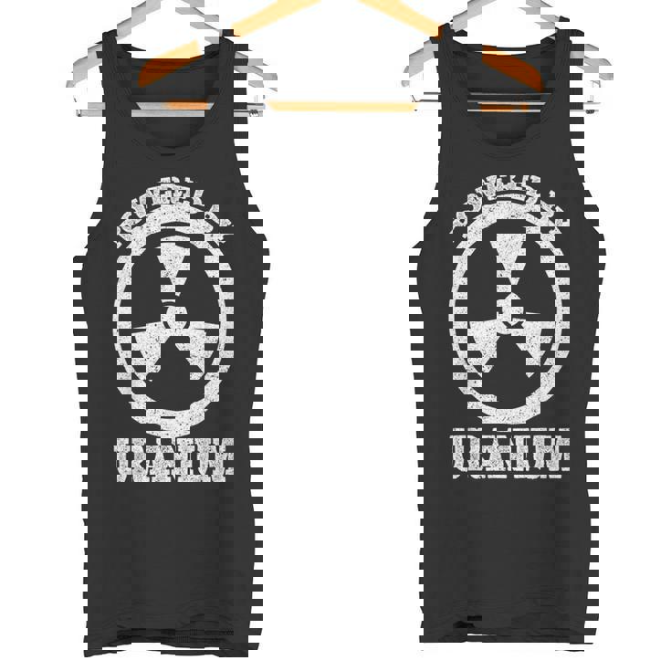 Powered By Uranium 原子力エンジニア タンクトップ