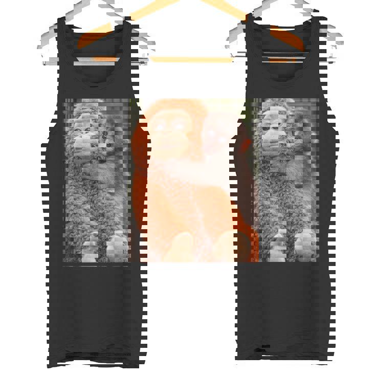 Punch The Monkey Meme X Ape Cute Punch Monkey Baby Meme タンクトップ