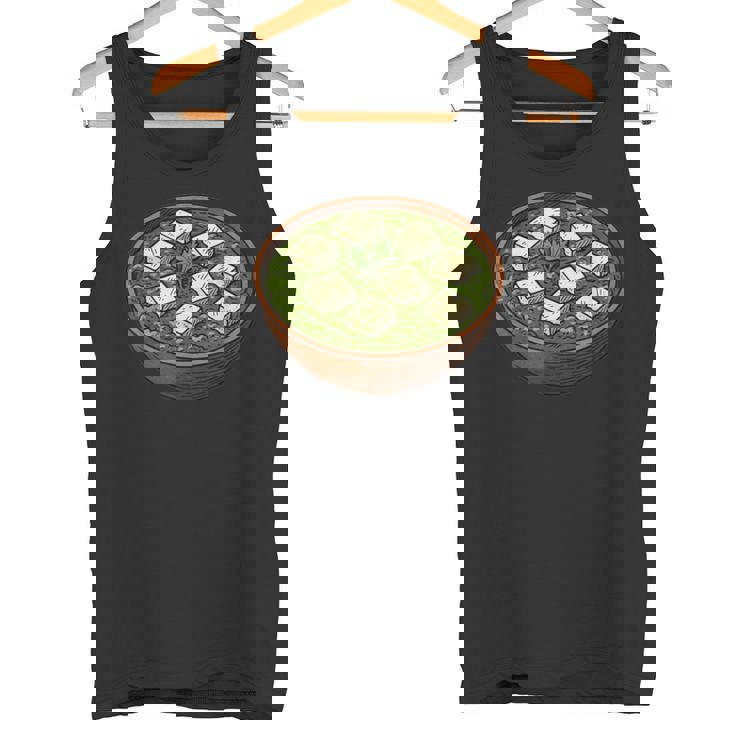 Really Like Palak Paneer Spinach Curry India Cuisine Dish Tank Top