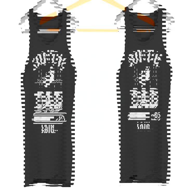 Soon To Be Dad 2025 Caricamento Dell'annuncio Di Gravidanza New Daddy Canotta