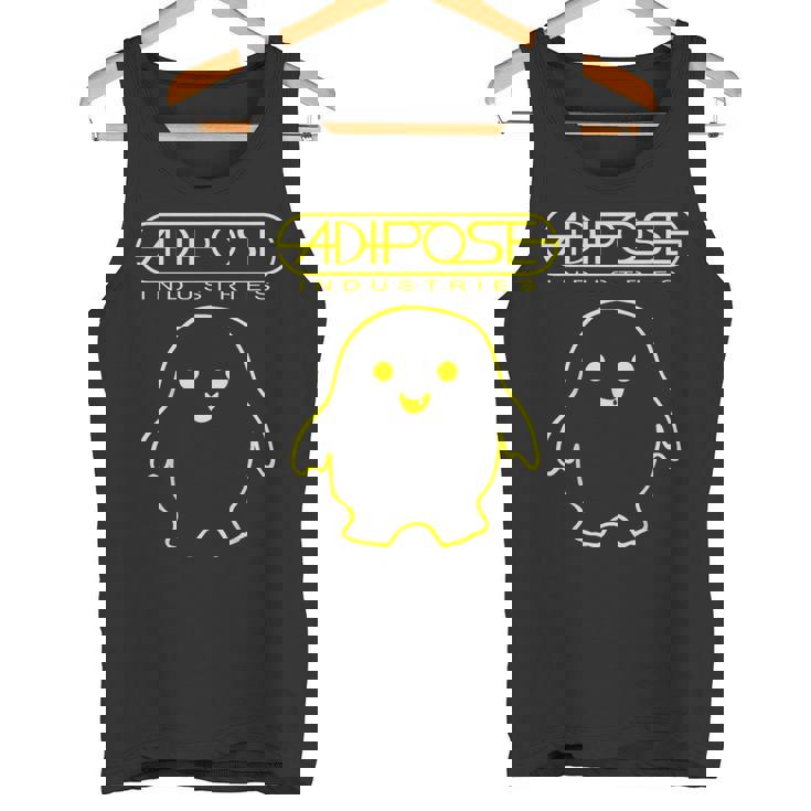 Spacetime-Tour Adipose アイコニックなscifiアドベンチャーファン タンクトップ