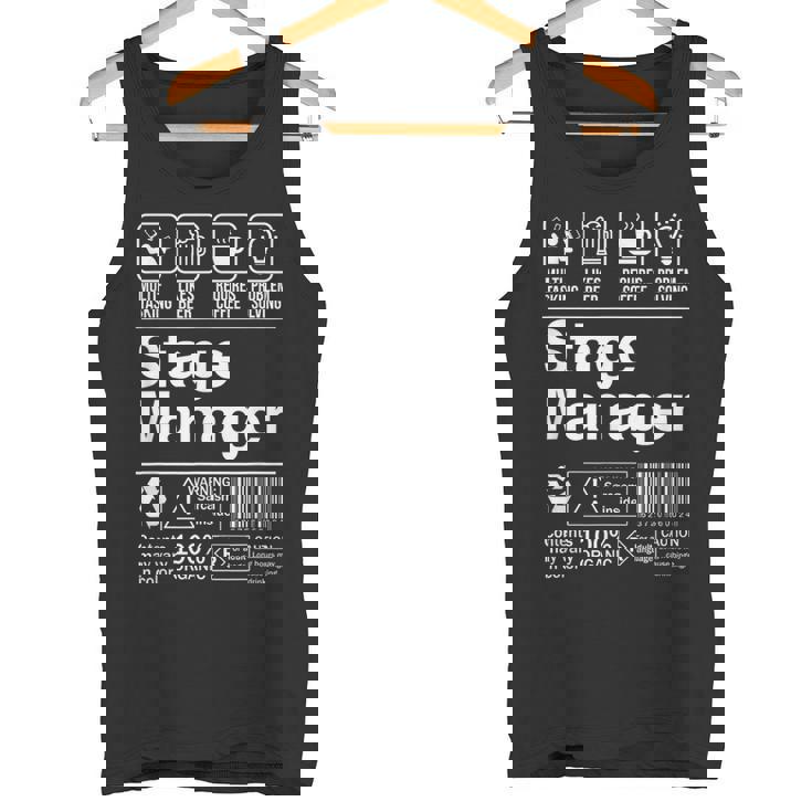 Stage Manager Description Label タンクトップ