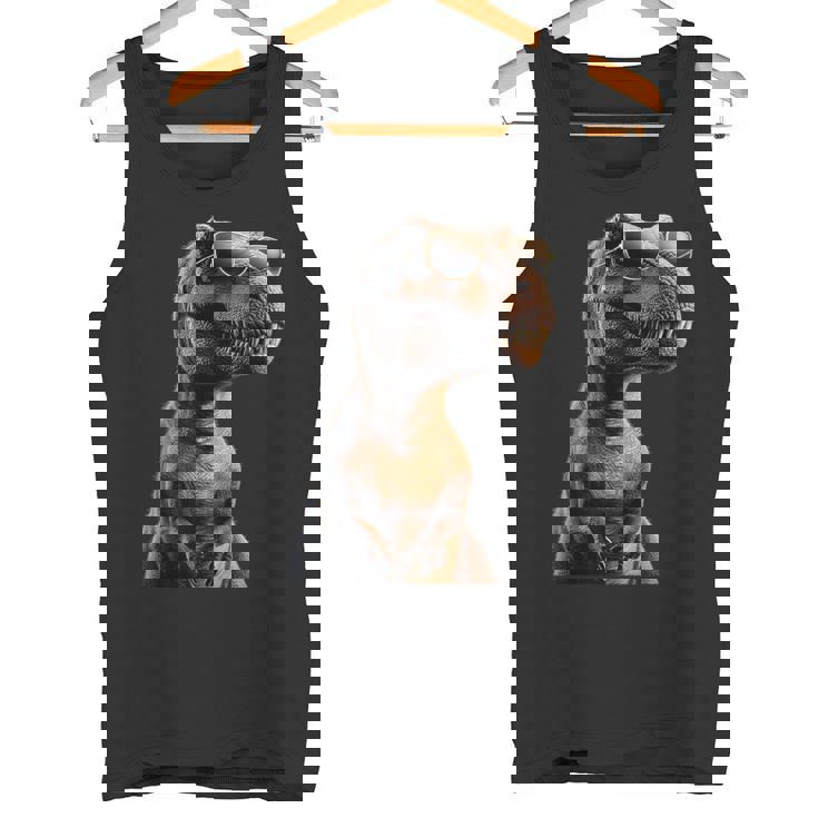 T-レックス ティラノサウルス・レックス 恐竜 恐竜大好き ディノ タンクトップ