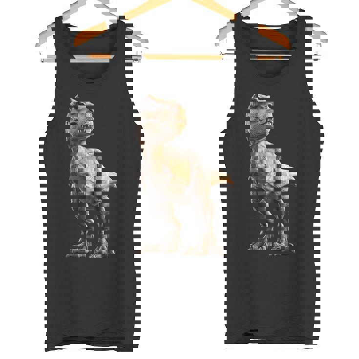 T-レックス ティラノサウルス・レックス 恐竜 恐竜大好き ディノ タンクトップ