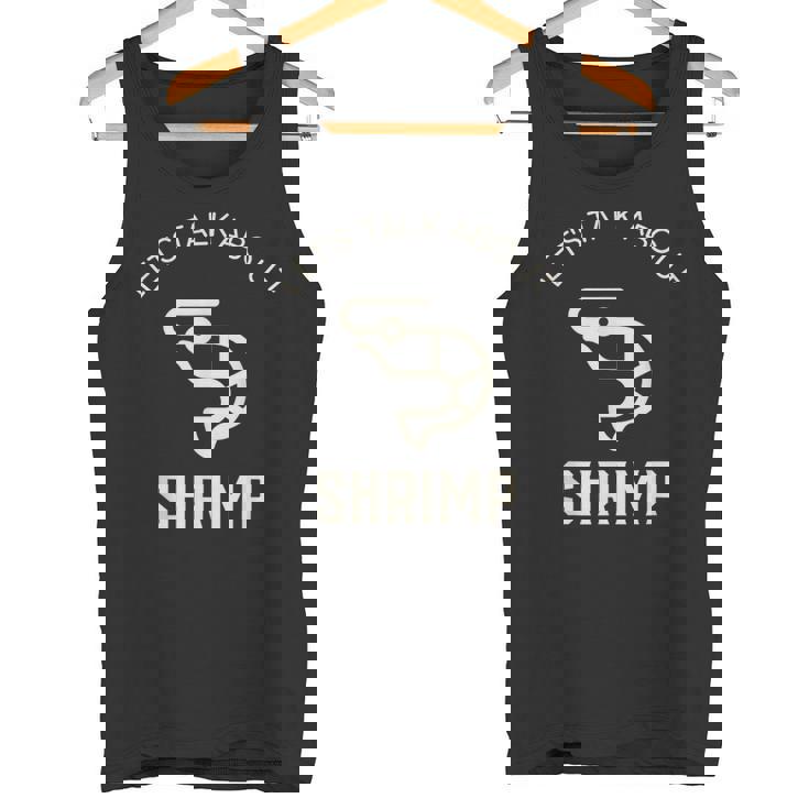 Lets Talk About Erinp おもしろエビ好き シーフードエビ タンクトップ