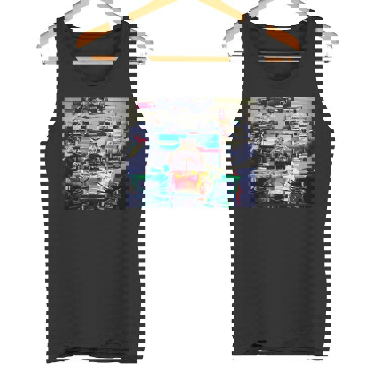 Trendy Formula One Kitty Poster タンクトップ