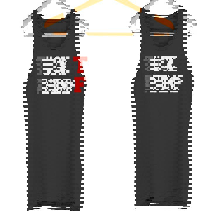 Tuck Frump 面白い反ドナルド・トランプドナルド・トランプ タンクトップ