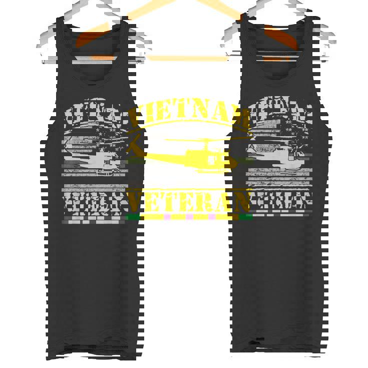 Vietnameteran Uh -1 Huey Helicopter Crew タンクトップ