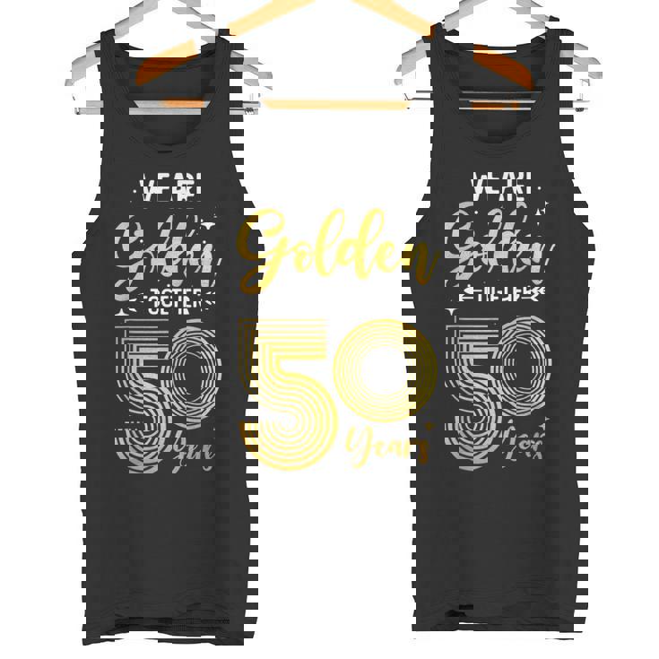 We Golden Together 50年 結婚50周年記念 結婚記念日 タンクトップ