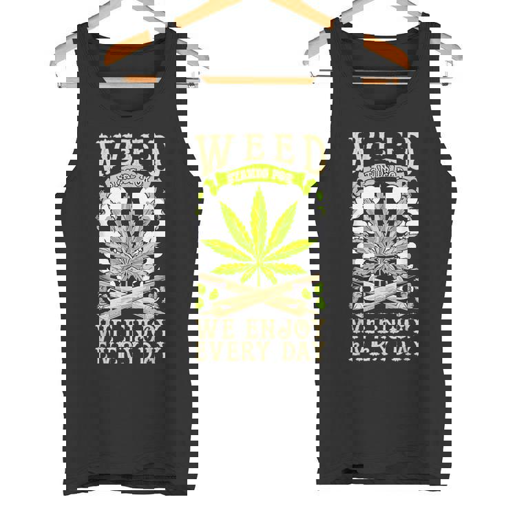 Weed 毎日を楽しむ タンクトップ
