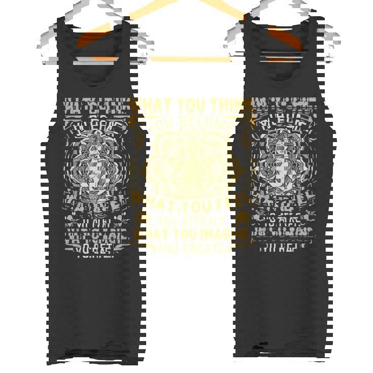 What You Think You Become ブッダシャツ ブッダtシャツ タンクトップ