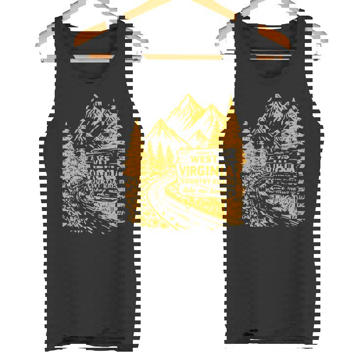 Wv ミニマリストヴィンテージウェストバージニア州生まれ育ち地元をご覧ください タンクトップ