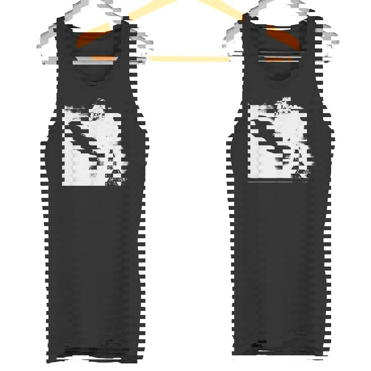 Zeppelin Explosion グラフィックtシャツ タンクトップ