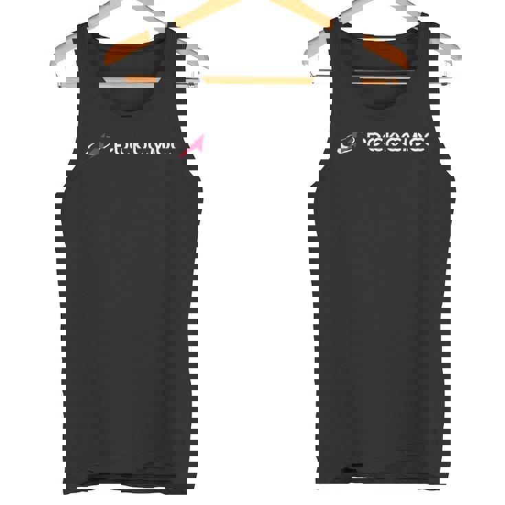 「ロスコスモス」ロシア宇宙機関キリル文字 タンクトップ