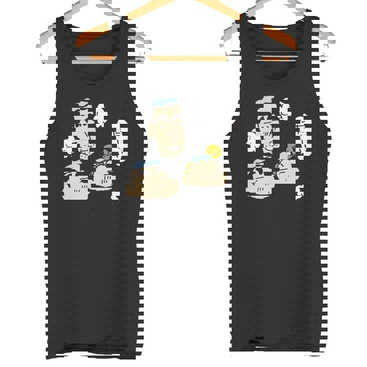 【まんが】クレヨンしんちゃん 仲良くお風呂 長袖tシャツ タンクトップ