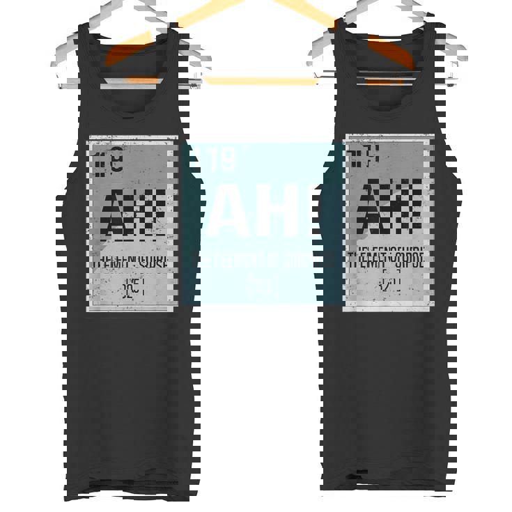 あぁ サプライズ化学の要素 サイエンスユーモア タンクトップ