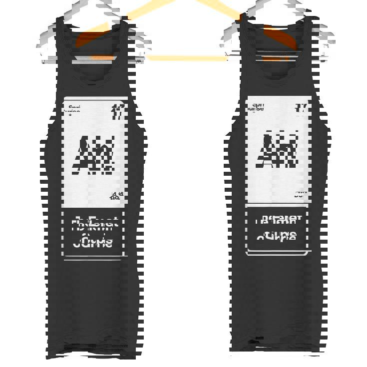 ああ驚きの要素 タンクトップ