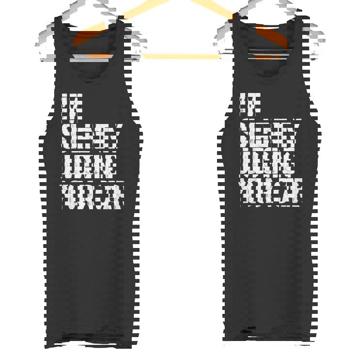 あなたの車を黙って判断してる面白いドライバーの名言 タンクトップ