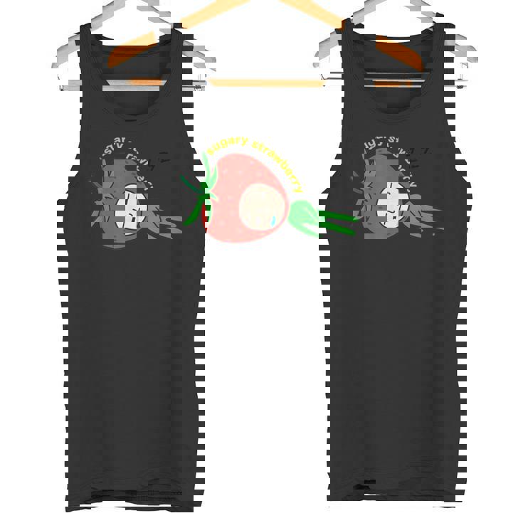 いちごグッズ イチゴイラスト いちご 果物 苺 おもしろ タンクトップ