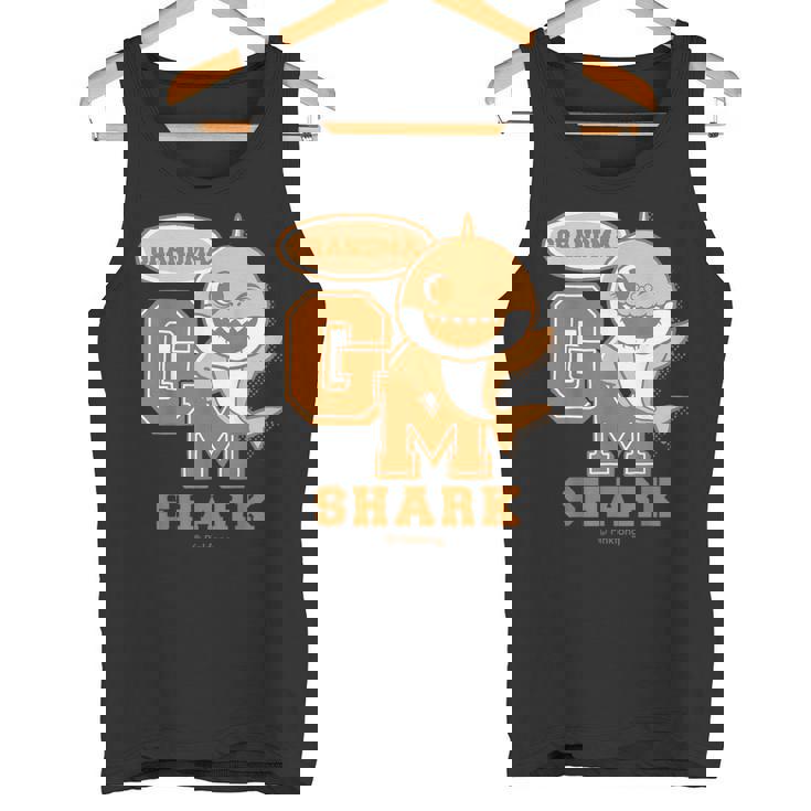 おばちゃんシャーク・レトロ・ベイシャーク・メゾーとサゾくプレゼント・キッズ・メンズ・ウーマンズ タンクトップ