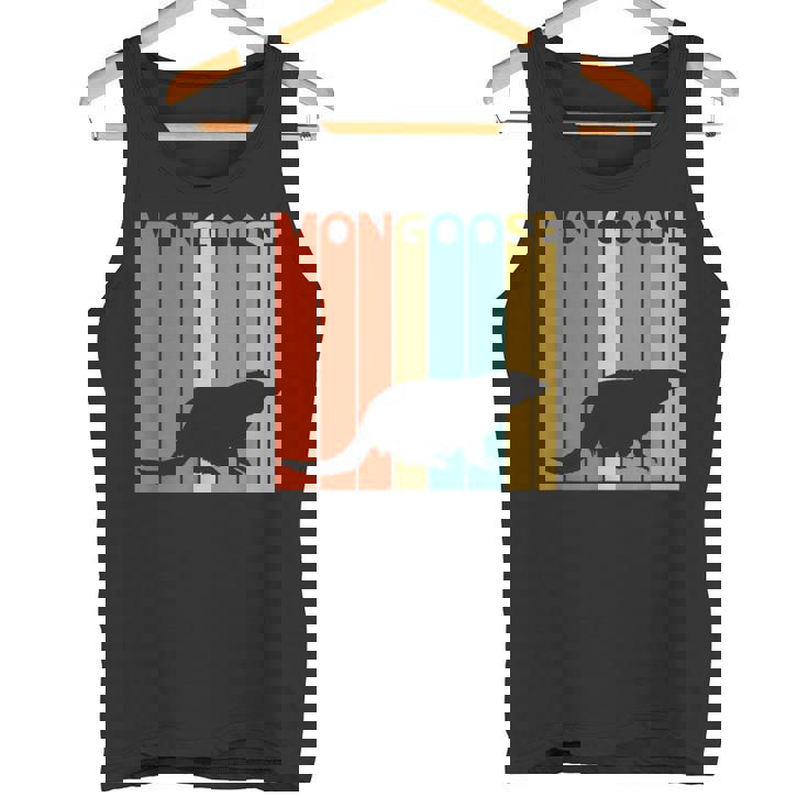 かわいい マングース の動物 タンクトップ