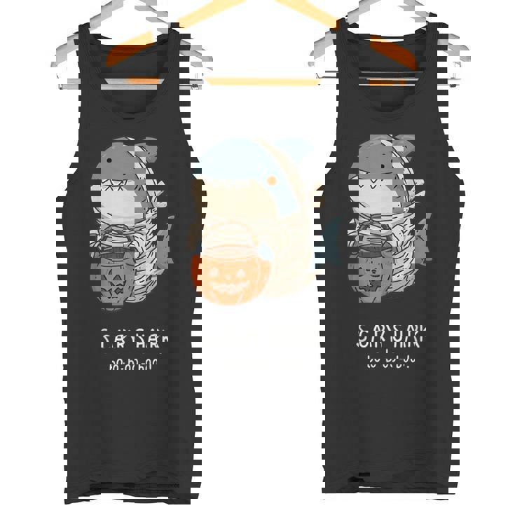 かわいいサメ ミイラ ハロウィン メンズ レディース キッズ おもしろサメ タンクトップ