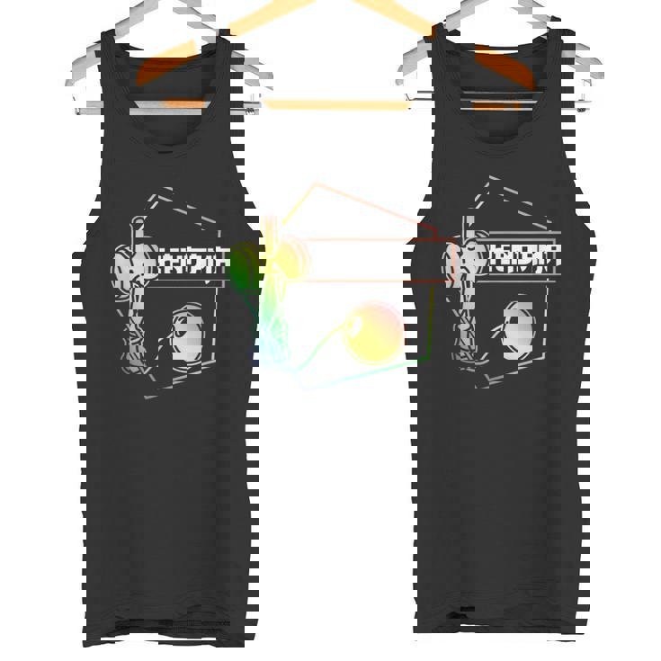 けん玉グッズ ウォーターカラーデザイン タンクトップ