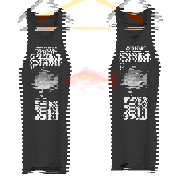 メンズ この金目鯛漁師は50歳50歳の誕生日です タンクトップ