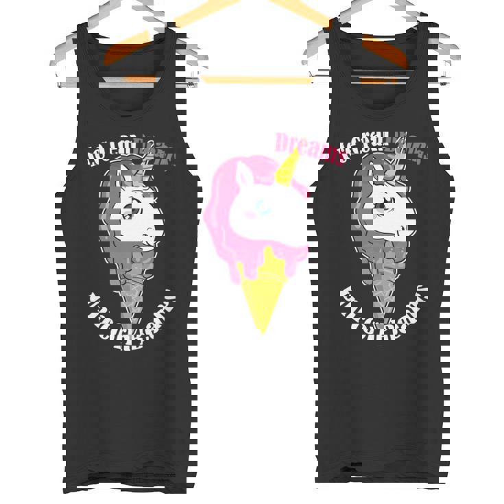 アイスクリーム 夢 ユニコーン ビームス スイーツ マジカル トリート 長袖tシャツ タンクトップ