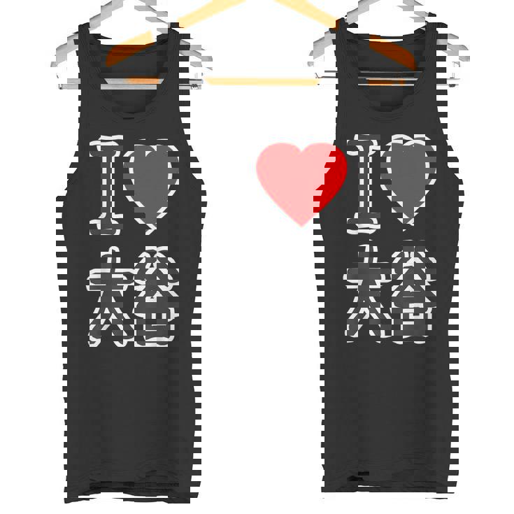 アイラブ・大谷（I Love ハート）ビッグ Big ファン グッズ 面白 タンクトップ