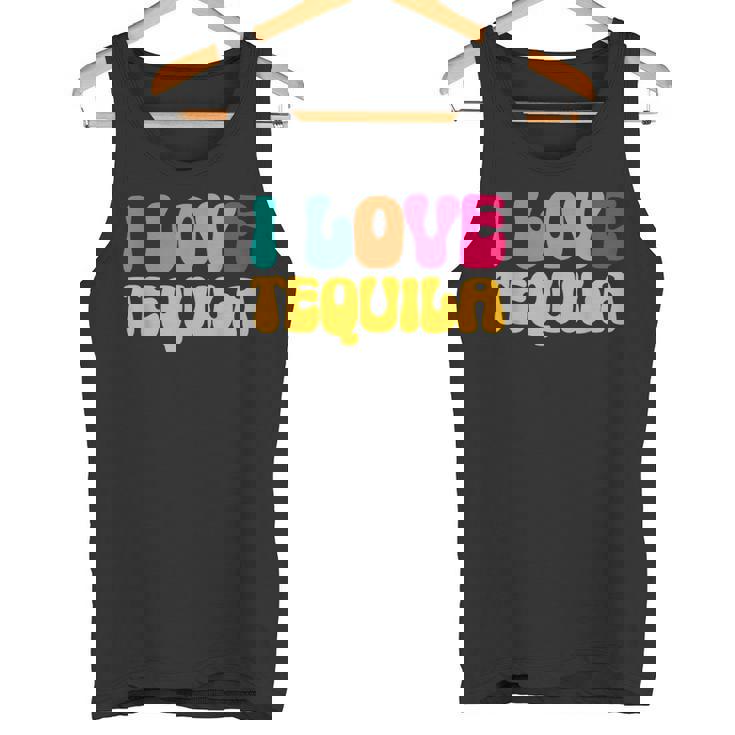 アイ・ラブ・テキーラ、グルーヴィー・テキーラ・ドリンカー・ラバーズ タンクトップ