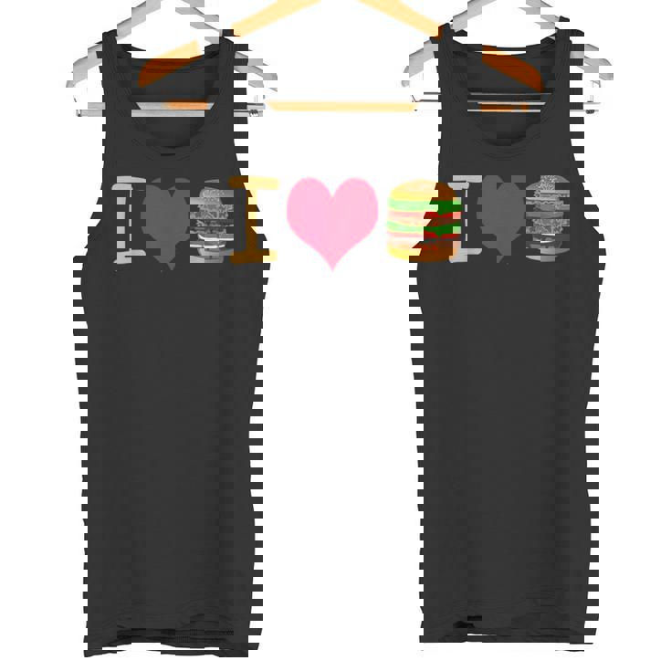 アイ・ラブ・デラックス・ハンバーガー タンクトップ