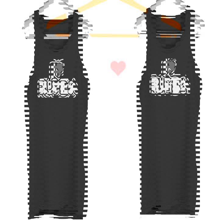 アイ・ラブ・ルンバ タンクトップ