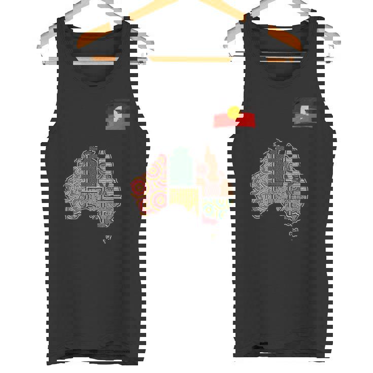 アボリジニ・アート・オーストラリア タンクトップ