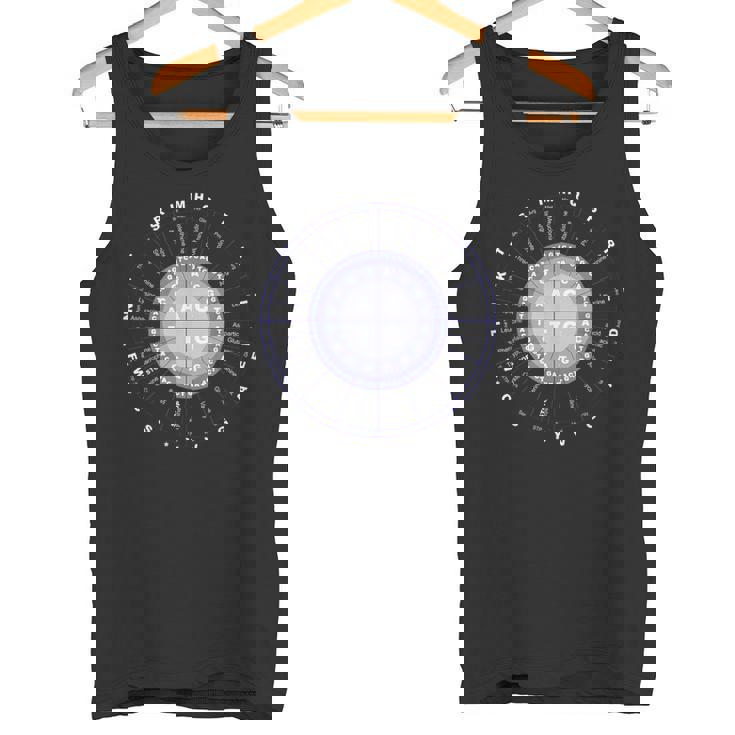 アミノ酸ホイール サイエンス Dna 遺伝学 科学者 ギフトtシャツ タンクトップ