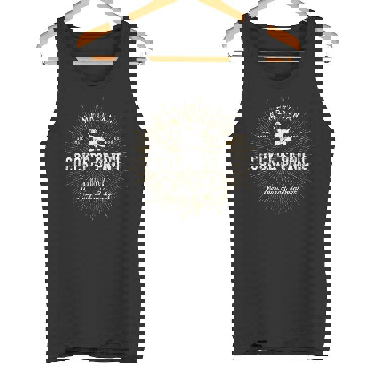 アメリカン・コッカー・スパニエル犬の恋人のためのギフト タンクトップ