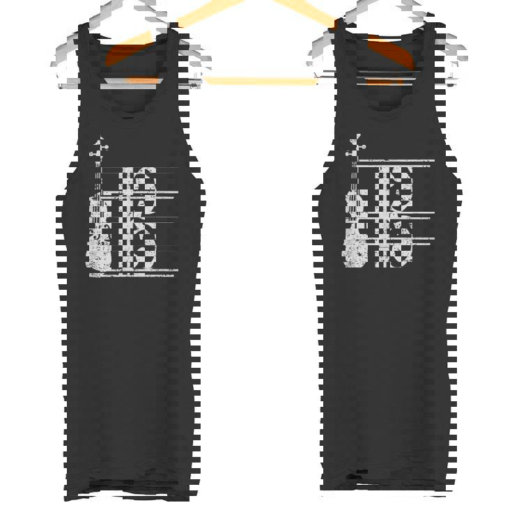 アルト・クレフ・ヴィオラのプレーヤー・ヴィオリスト タンクトップ