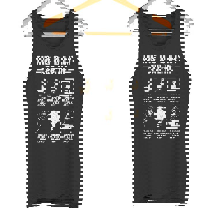 アルパカ ファンキーパー おもしろアルパカ 長袖tシャツ タンクトップ