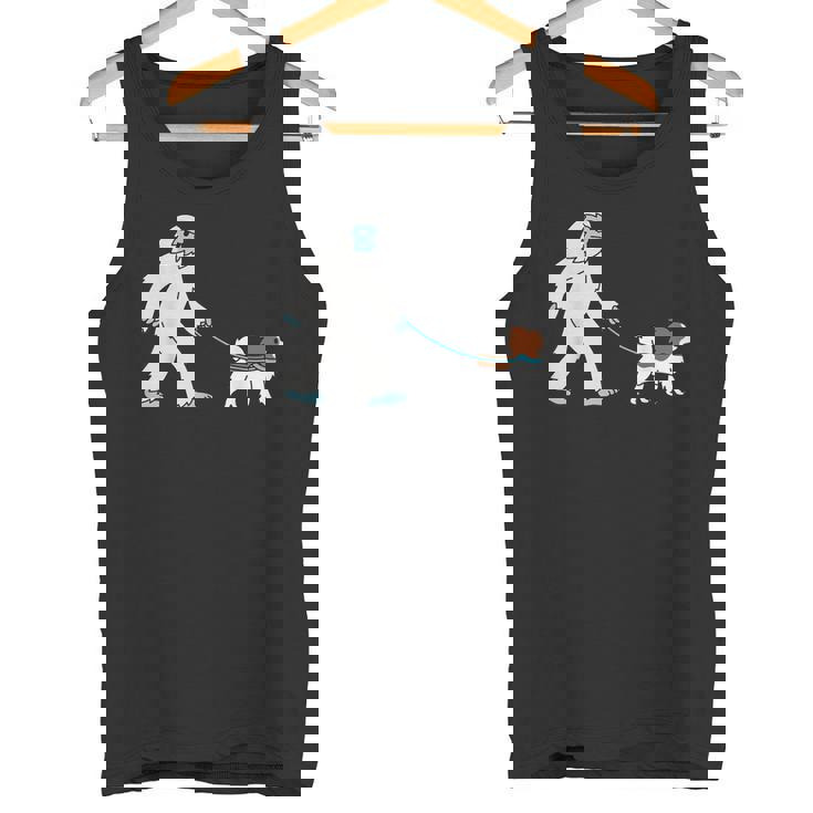 イエティウォーキングパピヨンクリプトゾロジー犬 タンクトップ