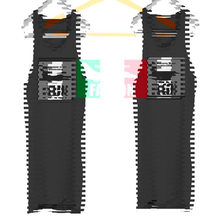 イタリアン F-16 ファルコンパッチ タンクトップ