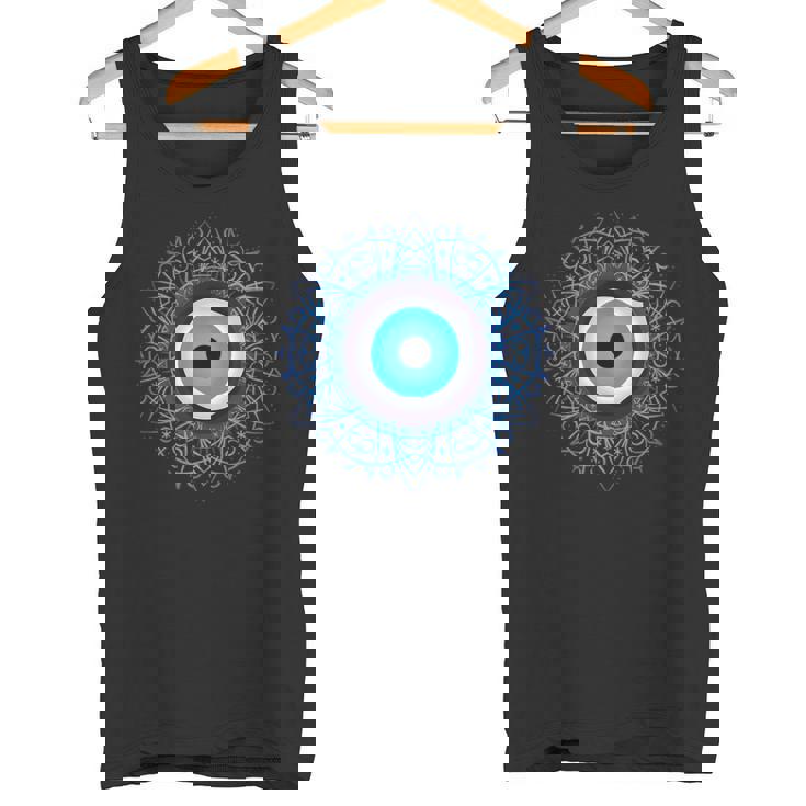 イーブルアイシャツ トルコの目の保護 悪霊 タンクトップ