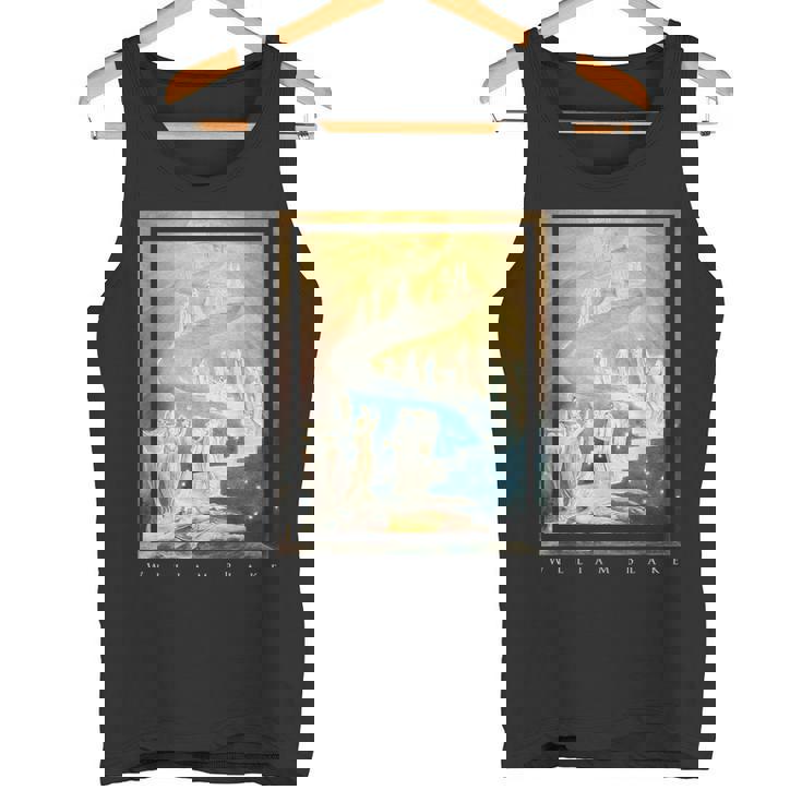 ウィリアム・ブレイク ジェイコブの梯子 芸術 象徴主義 神秘主義 魔法 William Blake Jacob タンクトップ