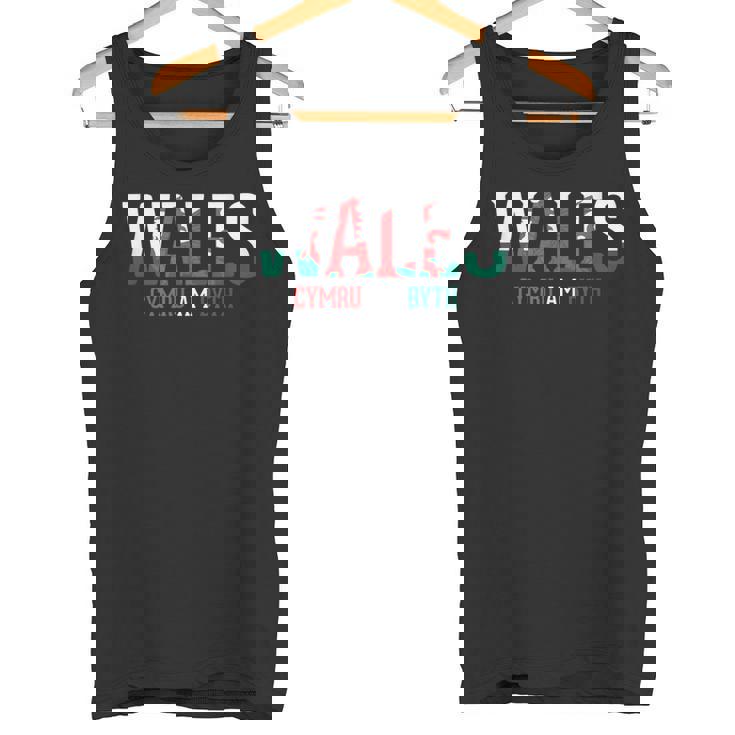 ウェールズ ラグビー フラッグ ウェールズ タンクトップ