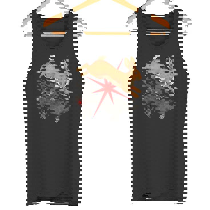 ウォーターシップ ダウン ウサギ テリアン Furrygoblincore Whimsigoth タンクトップ