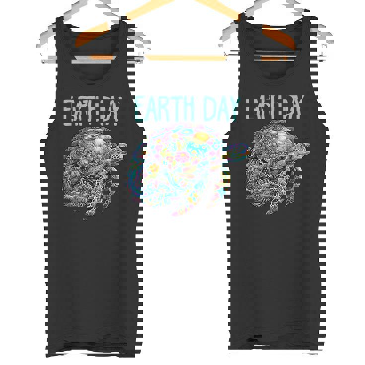 ウミガメ 地球 日 救う かわいい 惑星 学生 先生 タンクトップ