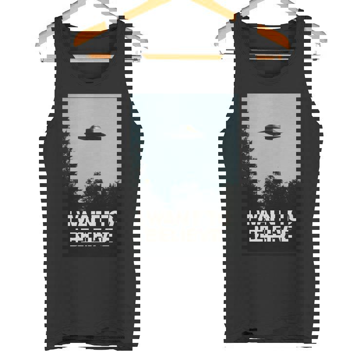 エイリアンufoアパレル「I Want To Believe」 長袖tシャツ タンクトップ